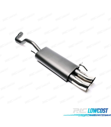 POT D'ÉCHAPPEMENT POUR VOLKSWAGEN VW POLO 94-01 x2 DTM