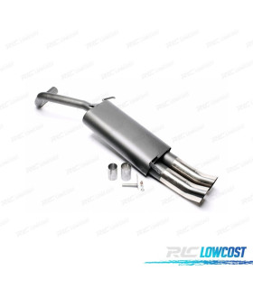 POT D'ÉCHAPPEMENT POUR VOLKSWAGEN VW POLO 12 1999- x2 DTM