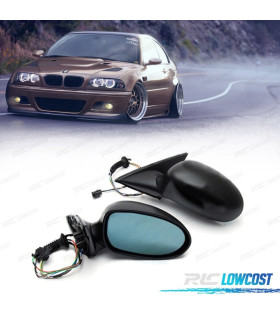 RETROVISEURS RABATTABLES BMW E46 COUPÉ MEMOIRE LOOK M3