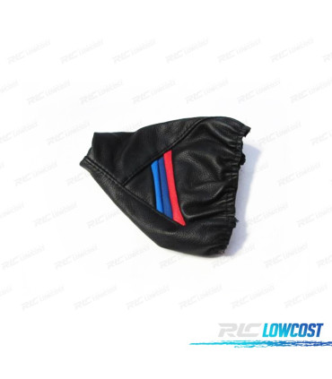 SOUFFLET DE VITESSES EN CUIR BMW LOOK M