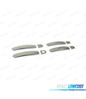 POIGNÉES DE PORTES CHROMÉ VOLKSWAGEN VW POUR SEAT