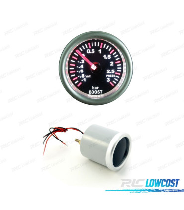 MANOMÈTRE TURBO NOIR