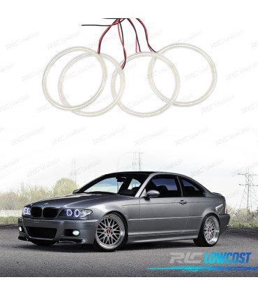 KIT ANGEL EYES BMW E46 COUPÉ CABRIO RESTYLING LED