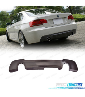 DIFFUSEUR BMW E92 E93 06-14 2 SORTIES RONDES