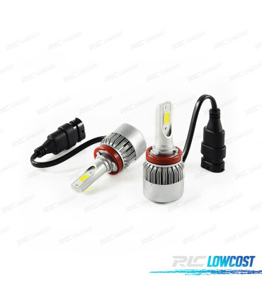 KIT AMPOULE LED H8 H9 H11 H16