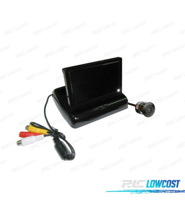 MONITEUR 4,3" AVEC SUPPORT PLIANT