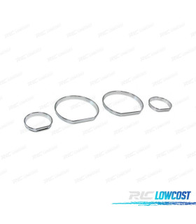 CONTOURS DE COMPTEURS CHROMÉ TABLEAU DE BORD BMW SÉRIE3 E36