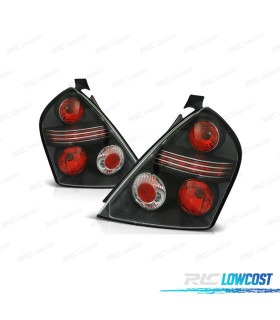 FEUX ARRIÈRE FIAT STILO 01-08 ROUGE FOND NOIR