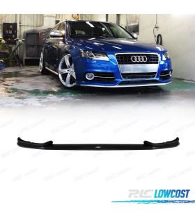 SPOILER LAME FRONTAL AUDI A4 B8 8K 07-11 LOOK RS4