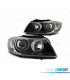 PHARES BMW E90 E91 05-08 ANGEL EYES LED CCFL FOND NOIR