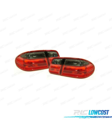 FEUX ARRIÈRE MERCEDES CLASSE E W210 95-02 ROUGE FUMÉ