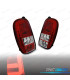FEUX ARRIÈRE DACIA DUSTER 10-13 LIGHT BAR ROUGE CHROMÉ