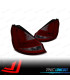 FEUX ARRIÈRE FORD FIESTA MK7 12- LIGHT BAR ROUGE FUMÉ