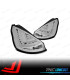 FEUX ARRIÈRE FORD FIESTA MK7 12-17 LIGHT BAR FOND CHROMÉ