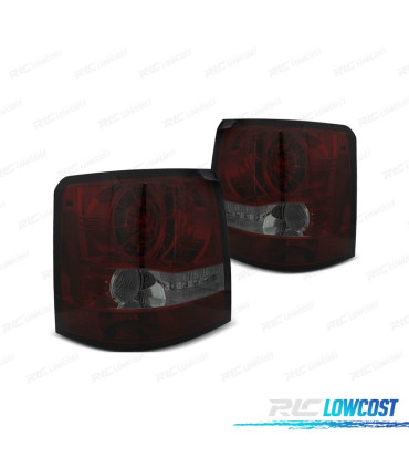 FEUX ARRIÈRE RANGE ROVER SPORT 05-09 LED ROUGE FUMÉ