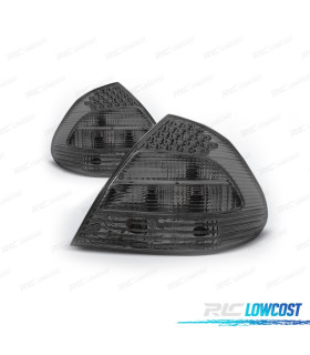 FEUX ARRIÈRE POUR MERCEDES CLASSE E W211 02-06 LED CHROMÉ FUMÉ