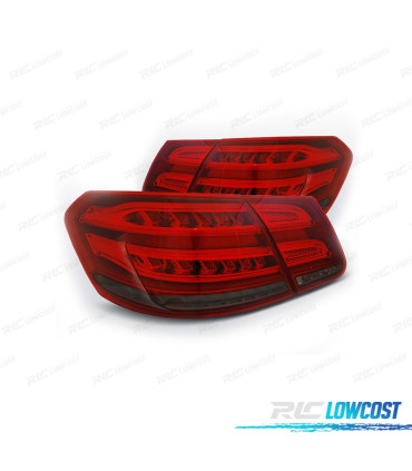 FEUX ARRIÈRE LED MERCEDES CLASSE E W212 09-13 ROUGE FUMÉ