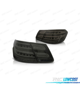 FEUX ARRIÈRE POUR MERCEDES CLASSE E W212 09-13 LED CHROMÉ FUMÉ
