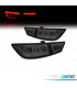 FEUX ARRIÈRE POUR RENAULT CLIO 4 13-16 LIGHT BAR FOND CHROMÉ FUMÉ