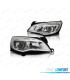PHARES POUR OPEL ASTRA J 09-15 DAYLIGHT LED FOND CHROMÉ