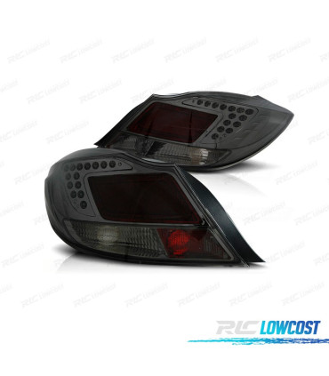 FEUX ARRIÈRE OPEL INSIGNIA 08-13 LED FOND CHROMÉ FUMÉ