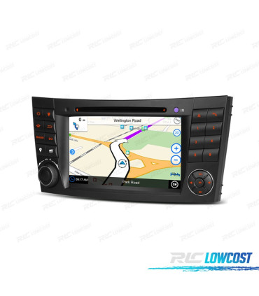 AUTORADIO TYPE OEM 7" POUR MERCEDES CL. E W211 CLS W219 USB GPS TACTIL HD