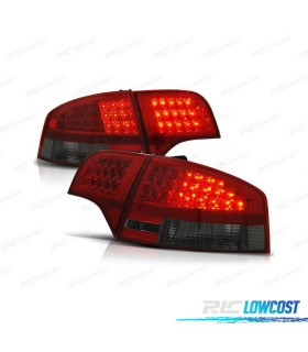 FEUX ARRIÈRE AUDI A4 B7 04-07 LED ROUGE FUMÉ