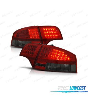 FEUX ARRIÈRE AUDI A4 B7 04-07 LED ROUGE FUMÉ