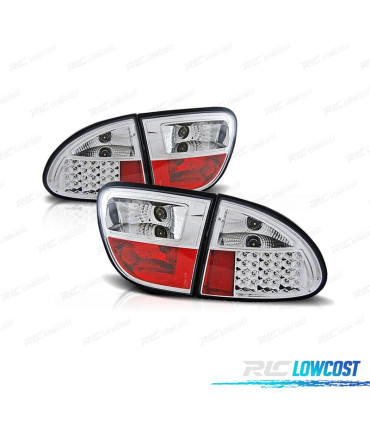 FEUX ARRIÈRE SEAT LEON 99-05 CHROMÉ