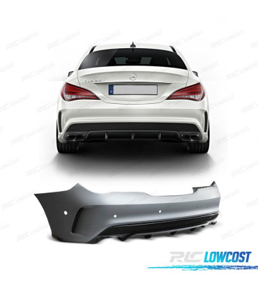 PARE CHOCS ARRIÈRE MERCEDES CLA C117 LOOK AMG CLA45