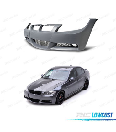 PARE CHOCS FRONTAL BMW E90 91 05-08 LOOK M SANS LAVE PHARE SANS PDC