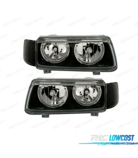 PHARES VOLKSWAGEN VW PASSAT 93-96 ANGEL EYES FOND NOIR