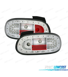 FEUX ARRIÈRE MAZDA MX5 98-05 LED FOND CHROMÉ