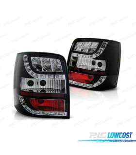 FEUX ARRIÈRE VOLKSWAGEN VW PASSAT B5 96-00 LED FOND NOIR