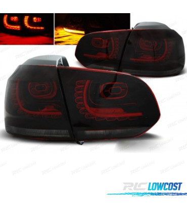 FEUX ARRIÈRE VOLKSWAGEN VW GOLF 6 08- LED FUMÉ