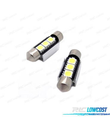 AMPOULE LED CANBUS FESTOON C5W 36MM