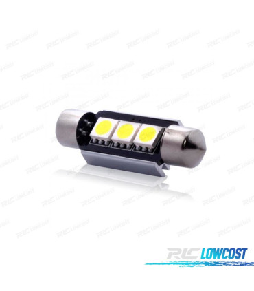 AMPOULE LED CANBUS C5W FESTOON 36 MM