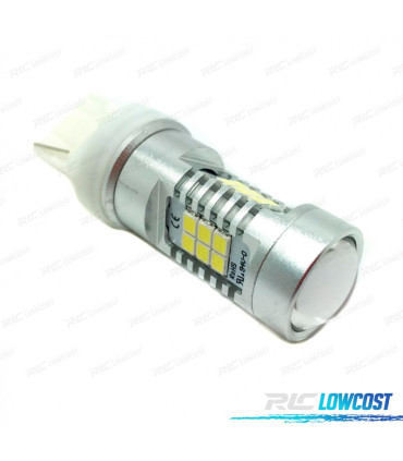AMPOULE LED T20 W21W AMBRE CANBUS