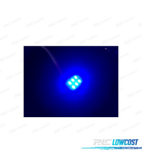 AMPOULE LED BLEUE C5W FESTOON 36, 39, 41MM