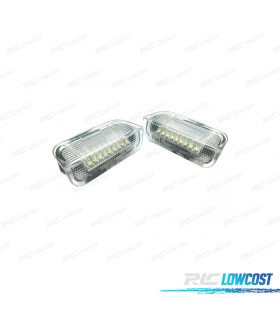 PLAFONNIERS LED PORTES ARRIÈRE VW GOLF PASSAT JETTA SCIROCCO SHARAN TIGUAN EOS SUPERB