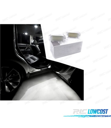 ÉCLAIRAGE LED ZONE DE PIED ET PORTES VW