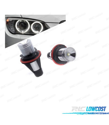 KIT ANGEL EYES EN LED 10W BMW SÉRIE 5 E60 E87 X3 E83