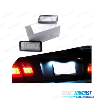 ÉCLAIRAGE DE PLAQUE D´IMMATRICULATION LED BMW E46 4P 98-05
