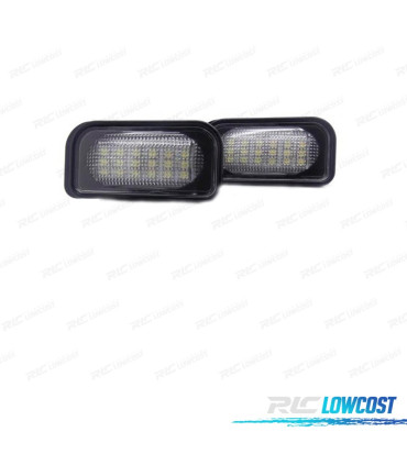 ÉCLAIRAGE PLAQUE D´IMMATRICULATION LED MERCEDES CLASE C W203 E W211 CLS W219 SLK R171 01-10