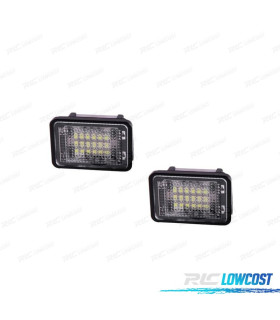 ÉCLAIRAGE DE PLAQUE D´IMMATRICULATION LED POUR MERCEDES GLK X204 07-13
