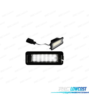 ECLAIRAGE DE PLAQUE D´IMMATRICULATION LED POUR SEAT LEON II 05-12