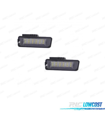 ÉCLAIRAGE DE PLAQUE D´IMMATRICULATION LED POUR SEAT IBIZA 6J FR CUPRA O BOCANEGRA 09-17
