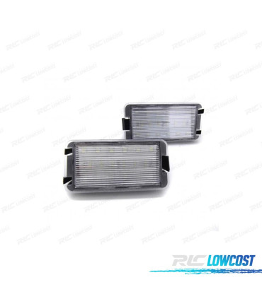ÉCLAIRAGE PLAQUE D´IMMATRICULATION LED SEAT IBIZA 6L 99-08