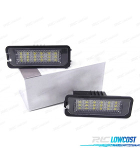 ÉCLAIRAGE PLAQUE D´IMMATRICULATION LED VOLKSWAGEN VW POLO 10-16