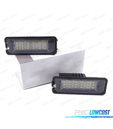 ÉCLAIRAGE PLAQUE D´IMMATRICULATION LED VOLKSWAGEN VW POLO 10-16